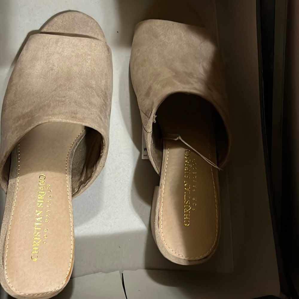 Brand new sandals